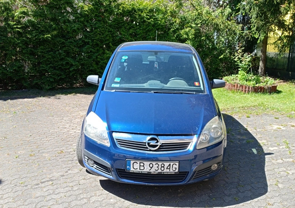 Opel Zafira cena 2999 przebieg: 181347, rok produkcji 2005 z Niepołomice małe 46
